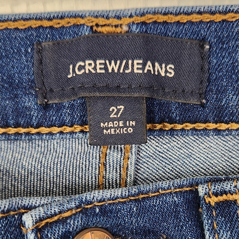 J. Crew 9" High Rise Toothpick Jean - Picture 4 of 7